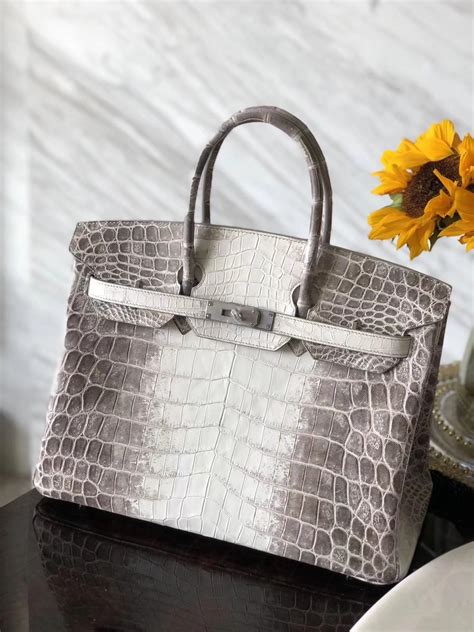 hermes birkin 35 himalayan|hermes birkin bag crocodile.